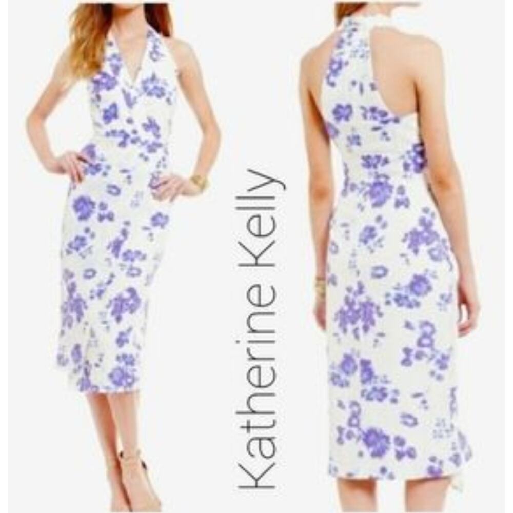 Katherine Kelly Floral Print Dress